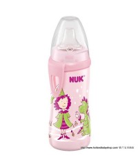 NUK Active Cup with clip and spout 300 ml Rose